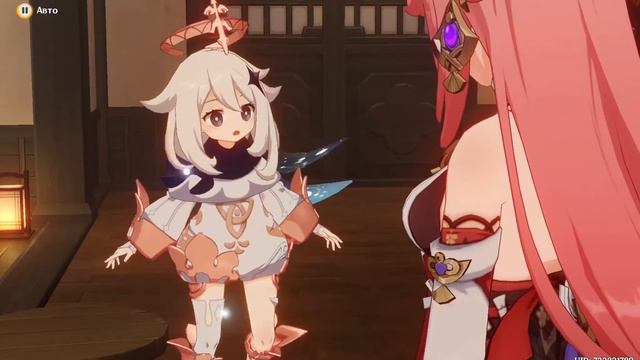 Полное прохождение на японской озвучке  задание легенд с Яэ Мико!