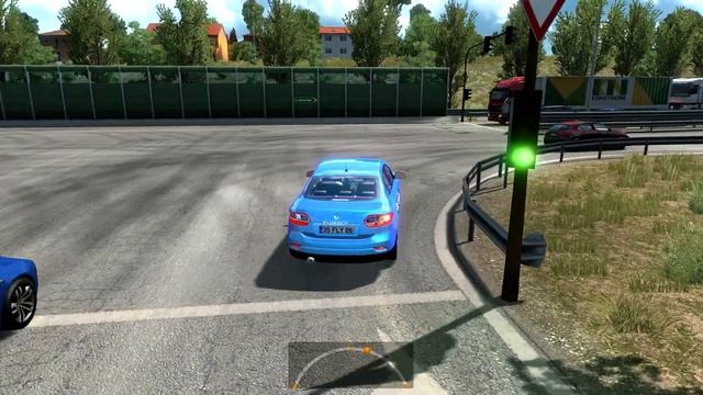Renault Fluence - Euro Truck Simulator 2 смотреть онлайн