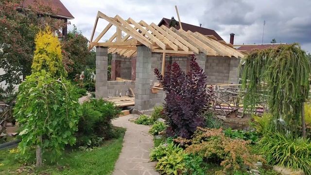 Переделка летней беседки в зимнюю смотреть онлайн