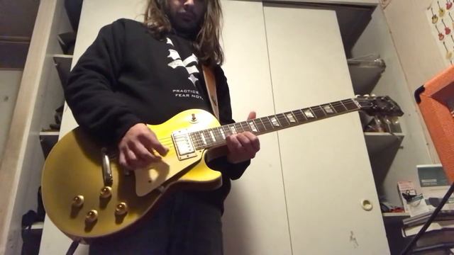 Fill my world solo (Slash cover) Gibson Les Paul R7 смотреть онлайн