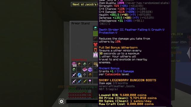 Best Archer Gear For Early/Mid/End Game - Hypixel Skyblock смотреть онлайн