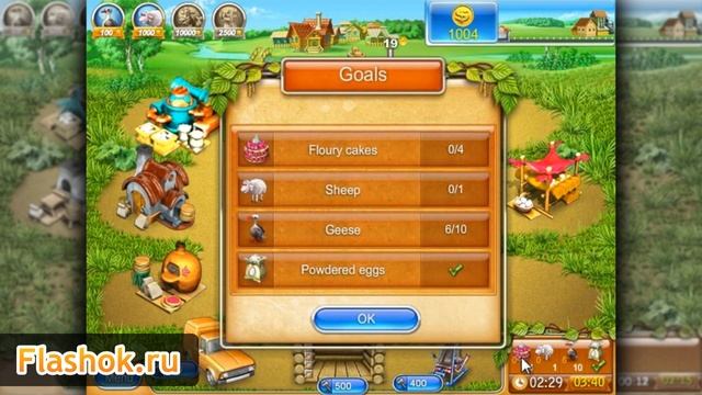 Flashok ru: Видео обзор игры Веселая ферма 3: Русская рулетка (Farm Frenzy 3) смотреть онлайн