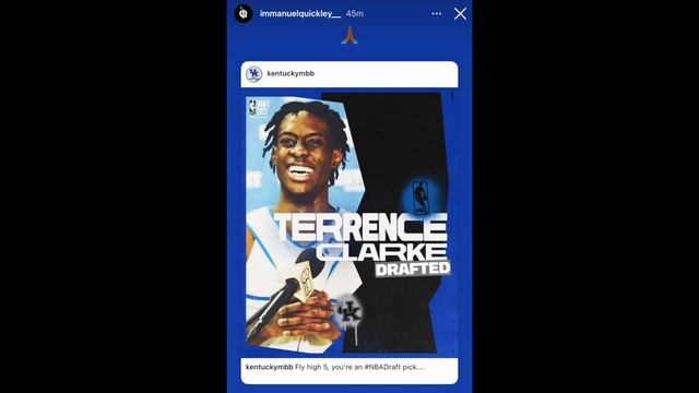 NBA Players React to NBA Honouring Terrence Clarke at NBA Draft - NBA Drafts Terrence Clarke смотреть онлайн