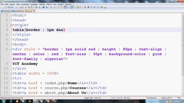 Web Layout Design in PHP By Pankaj Panjwani(Part 4) смотреть онлайн
