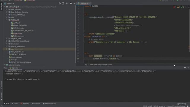 Mostar Datos de Sql Server en PYTHON |AICRAG| смотреть онлайн