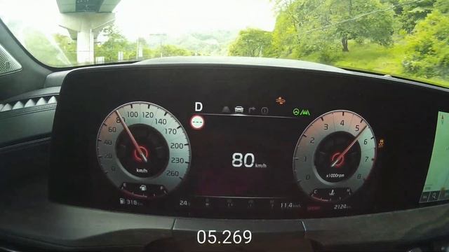 기아 K8 3.5 GDI 가솔린 제로백(2022 Kia K8 3.5 GDI Acceleration) смотреть онлайн