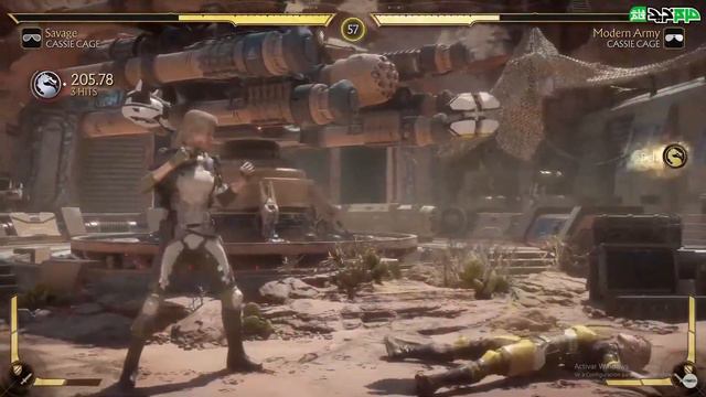 Mortal Kombat 11 Cassie Cage Xray - Ryona смотреть онлайн