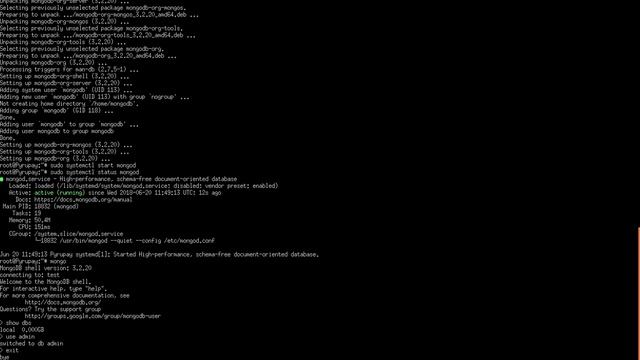 Install MongoDB смотреть онлайн