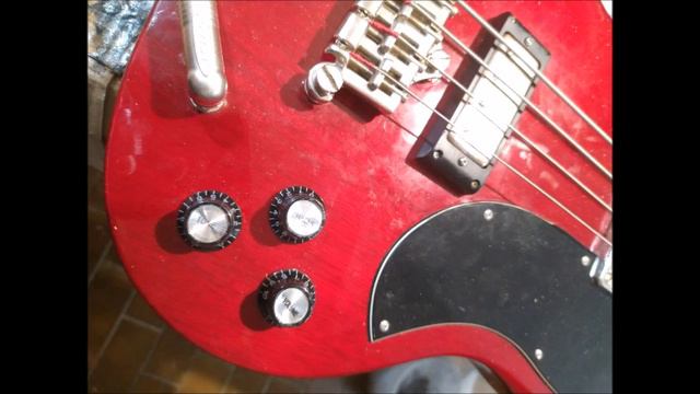 Epiphone Gibson SG Bass EB-0 upgrade to EB-03. Installing a Bridge Mini Humbucker Pickup смотреть онлайн