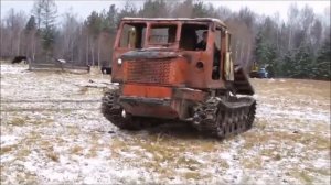 Трактор тт-4/проверка трелёвочника, или скоро в бой! :)