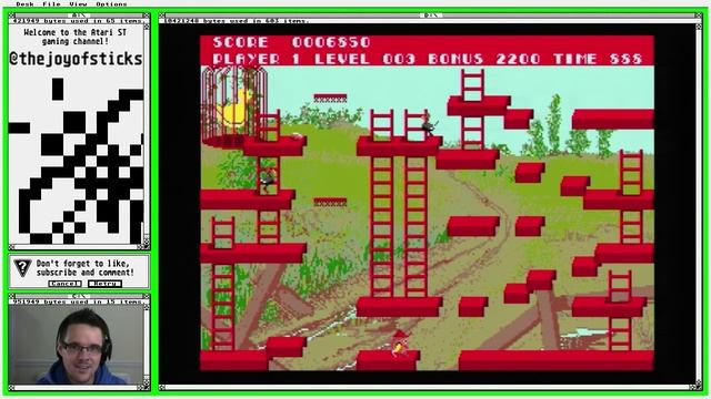 Chuckie Egg (Atari ST) смотреть онлайн