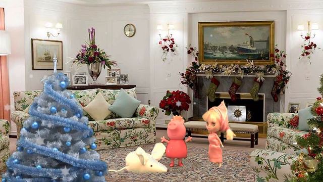 Тук-тук стучится белая крыса. Самые добрые поздравления с Новым годом. смотреть онлайн