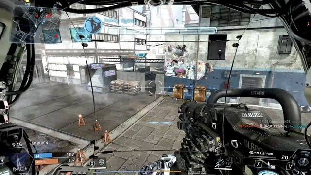 TitanFall GTX 650 TI OC - ANGLE CITY | ATTRITION | RifleMan and Tank 1080HD | смотреть онлайн