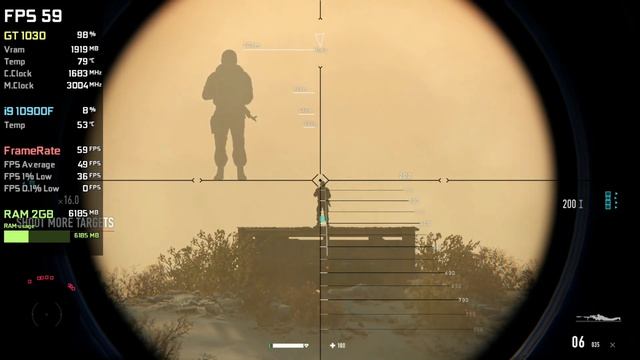 GT 1030 | Sniper Ghost Warrior Contracts 2 - 1440p, 1080p, 900p, 720p - Very High, High, Medium смотреть онлайн