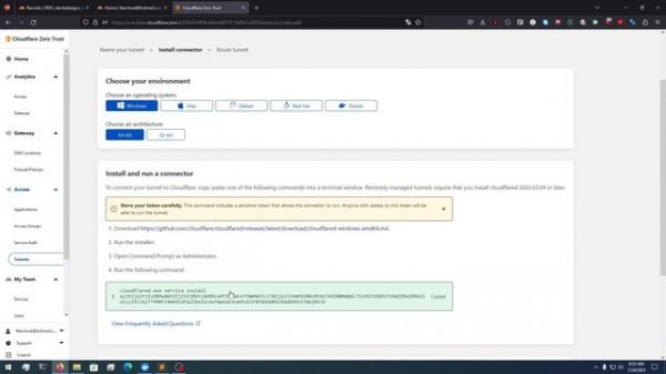 How to Reverse Proxy with a Dynamic IP using Cloudflare Tunnels