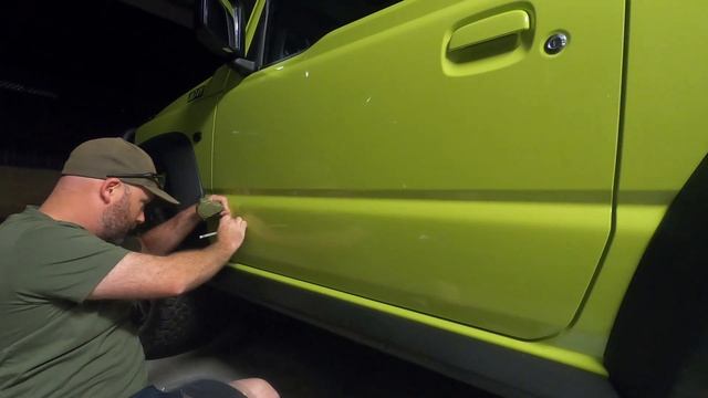 HOW TO JIMNY - How To Install Side Body Moulding JB74 Suzuki Jimny #jimny #jb74