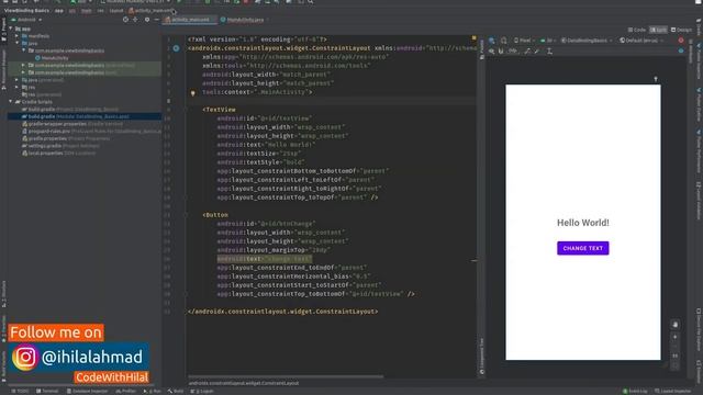 How to use View Binding in Android [Urdu/Hindi] смотреть онлайн