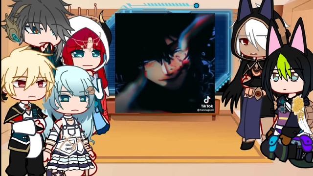 Genshin Impact Darshans react to Hat Guy/Wanderer // Gacha Club // shi_ryzx смотреть онлайн