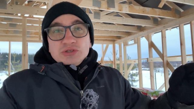 Силовой каркас.Стены.Фермы на МЗП. Металлочерепица | ХОРОШИЙ КАРКАСНЫЙ ДОМ.Часть 3 смотреть онлайн