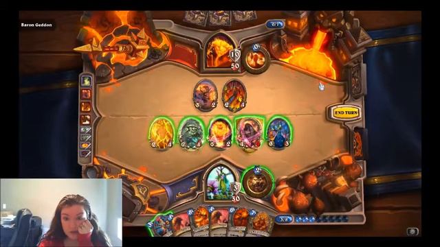 P15D104 - Heroic Baron Geddon (Hearthstone) смотреть онлайн
