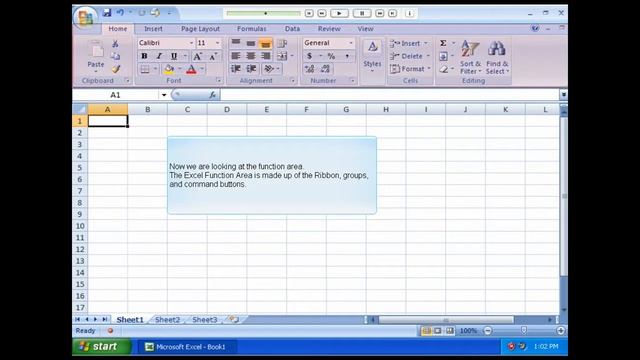 Excel 2007: Lesson 1.1 The New Interface of Excel 2007 смотреть онлайн