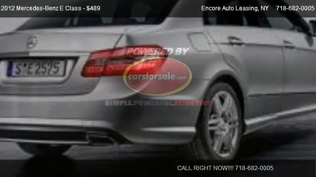 Mercedes-Benz E Class E350 P1 PKG @ Encore Auto Leasing смотреть онлайн