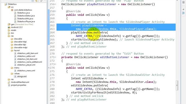 lesson12 15 Slideshow java Event listener for playButtons cli смотреть онлайн