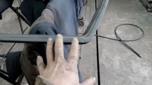 Шпатлевание на ржавчину.