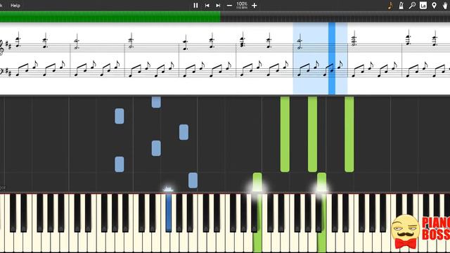 The Elder Scrolls VI - Main Theme Piano Tutorial (sheet music + midi) смотреть онлайн