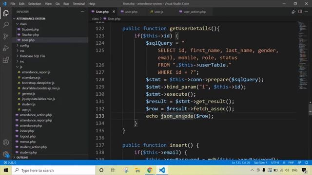 Attendance System Project in PHP смотреть онлайн