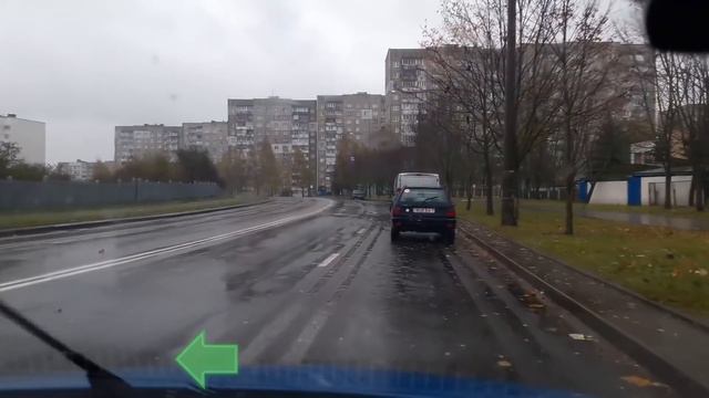 Маршрут для сдачи экзамена в ГАИ №3 г. МИНСК смотреть онлайн