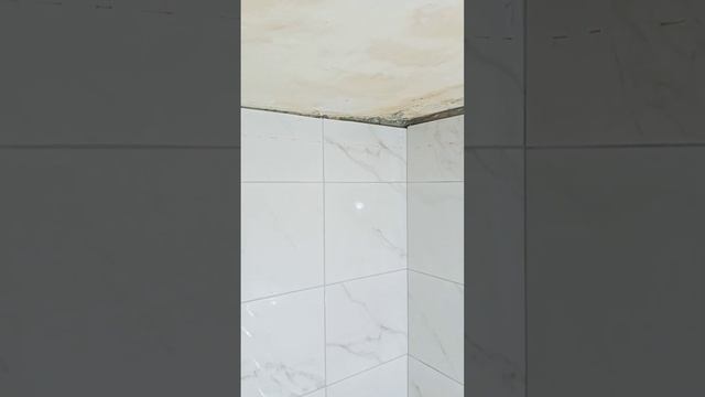 Ванная комната с натяжкой потолка. смотреть онлайн