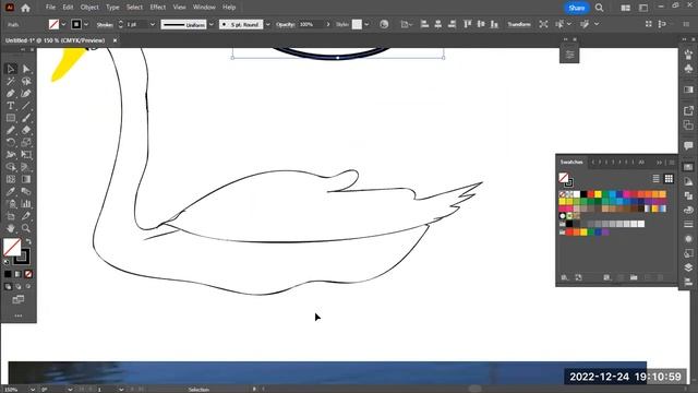 Adobe Illustrator 2023 CC Tutorial | Master the Pen Tool & Drawing Tools смотреть онлайн