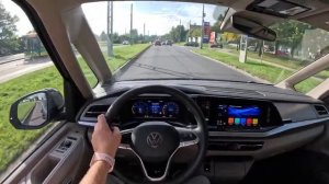 NEW Volkswagen Multivan T7 2023 [2.0 TDI 150HP] 10-100| POV Test Drive