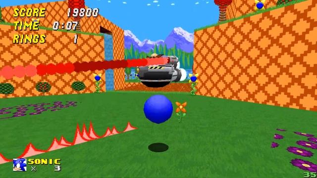 Sonic 1 recreated in Sonic Robo Blast 2 смотреть онлайн