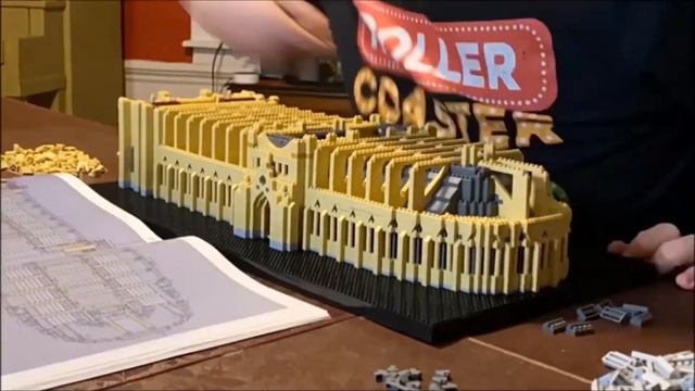 KLMEi Building Bricks Set - Notre Dame Cathedral - Timelapse смотреть онлайн