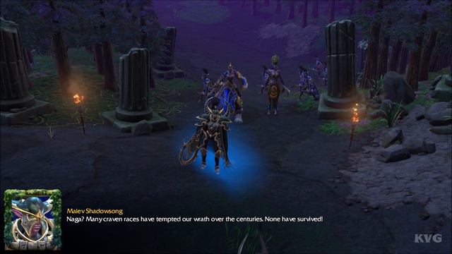 Warcraft 3: Reforged - Sentinel Campaign - Walkthrough - Part 38 - Rise of the Naga HD смотреть онлайн