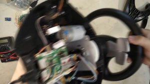 Ремонт игрового руля Thrustmaster (custom)