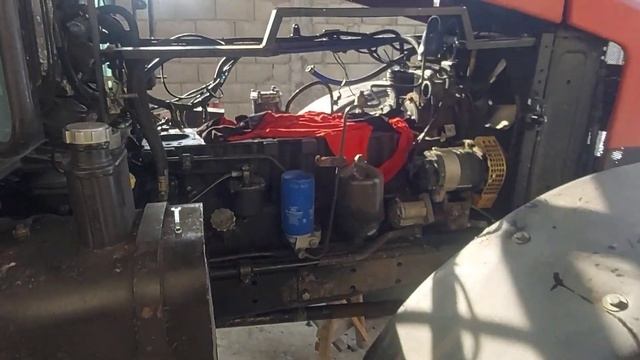 Пробило прокладку под головкой на МТЗ 1523 часть 1 смотреть онлайн