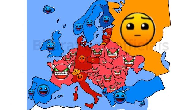 Map of Europe but I drawn it and rated it @Ohioen смотреть онлайн