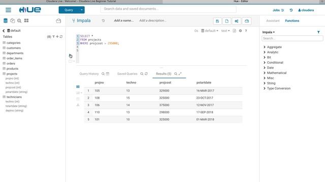Impala SQL - Lecture 3 смотреть онлайн