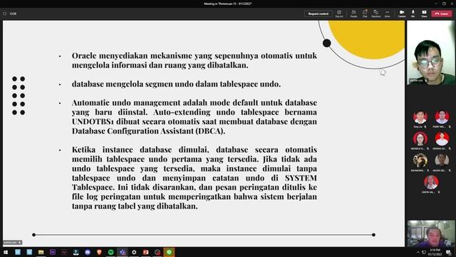 Presentasi Oracle Database Administrator - Managing Undo Data смотреть онлайн