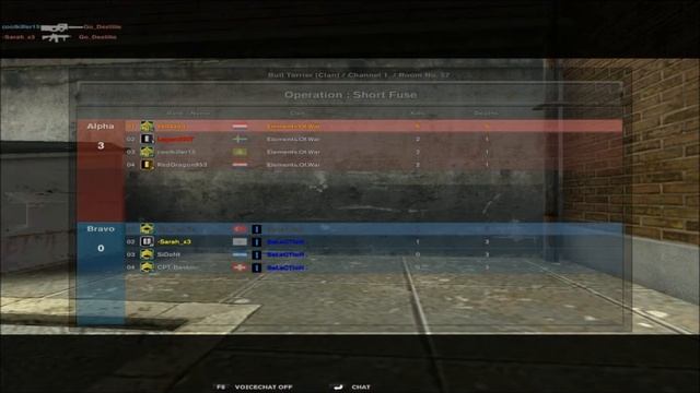 CombatArms Clanwar: Elements.Of.War vs SeLeCTioN. (score: 6-0) смотреть онлайн