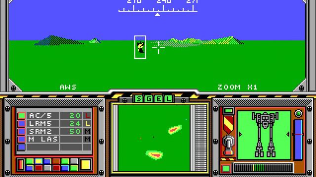MechWarrior (MS-DOS) 1989, Activision/Dynamix, Adlib