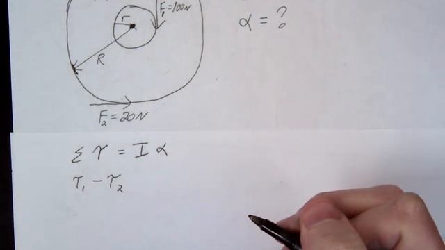 Torque = Inertia x Angular acceleration Example смотреть онлайн