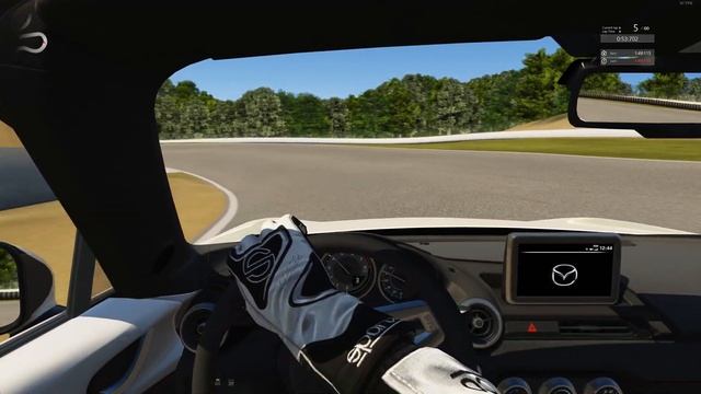 Mazda Miata ND on Palmer - My Fastest Lap Assetto Corsa смотреть онлайн