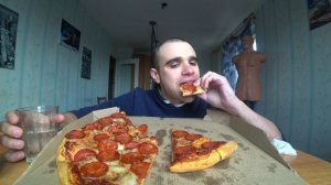 МУКБАНГ/АСМР ПИЦЦА "ПЕППЕРОНИ"/ ГАЗИРОВАННЫЙ НАПИТОК -Sprite/ ОБЖОР/ УЖИН/ EATING/ ASMR /Mukbang#263