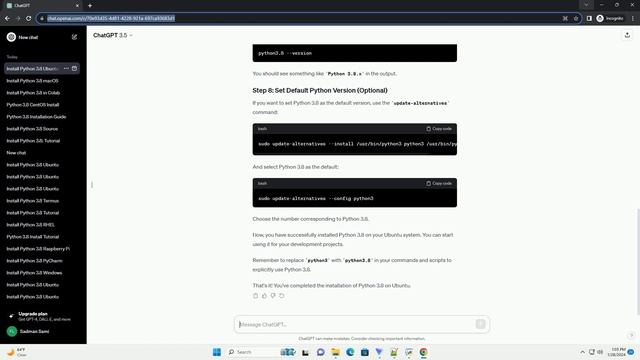 Install Python 3 8 In Ubuntu