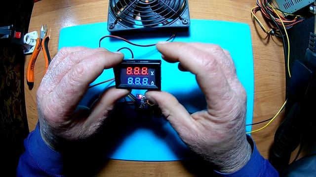 Подключение китайского ампервольтметра DSN-VC288 100V 10A смотреть онлайн
