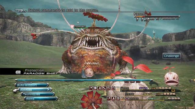 Final Fantasy XIII - Neochu (Mission 55) Boss Fight (5 Stars ★, No Death) смотреть онлайн